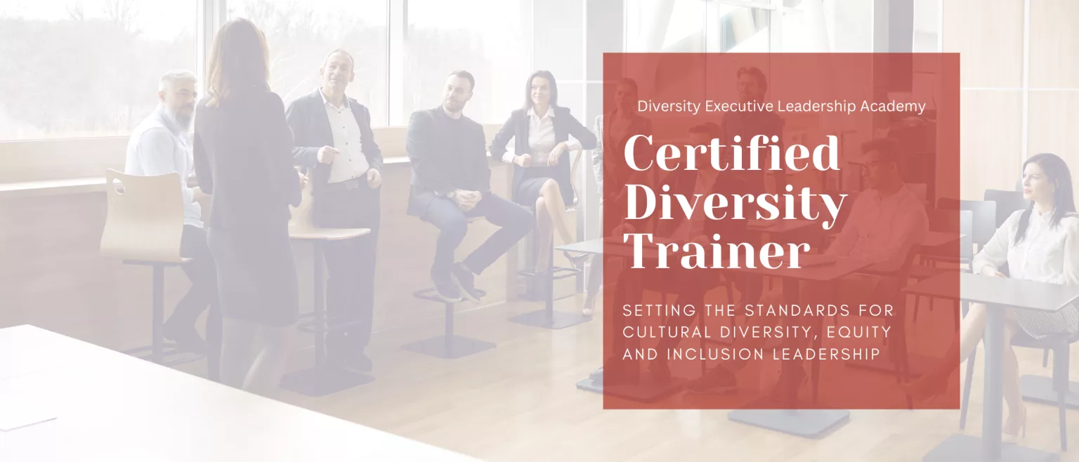 Certified Diversity Trainer (CDT) program banner
